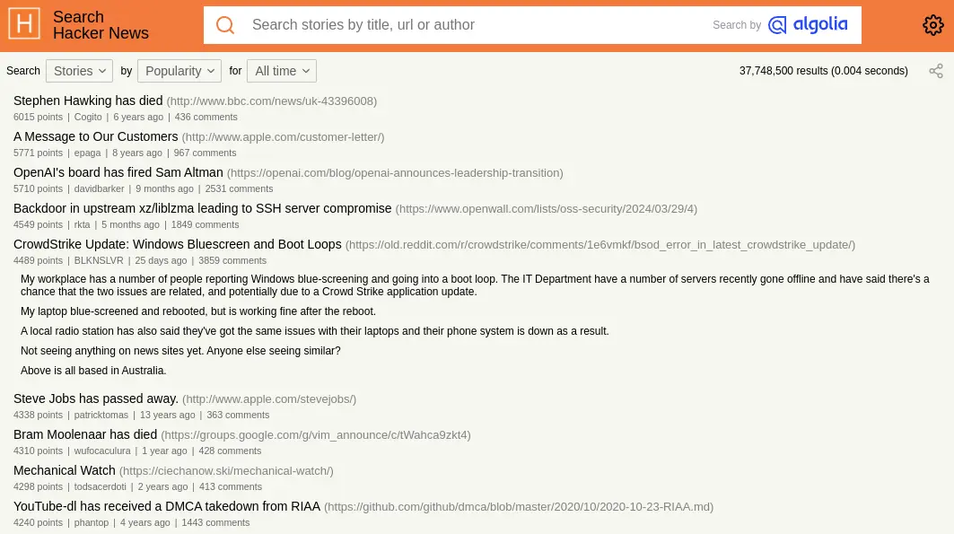 algolia-hn-search-screenshot